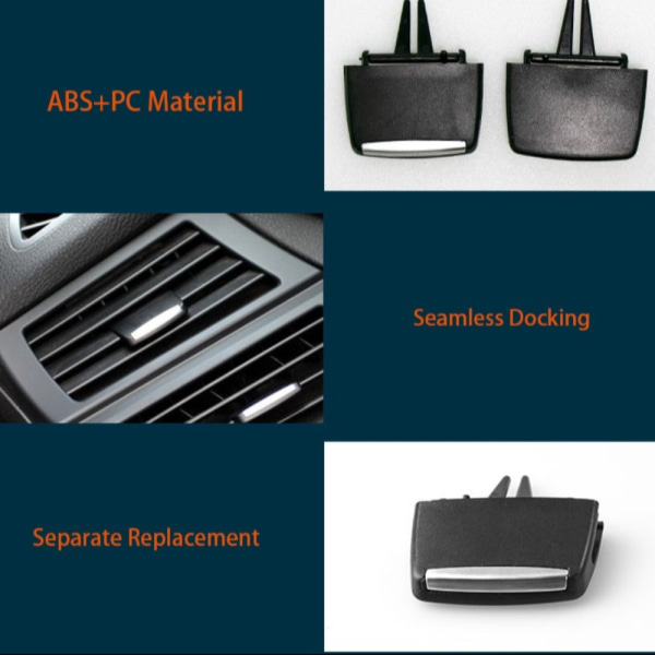 Ventilationsudtag Faneclips Aircondition Udtag Faneclips FRONT Front