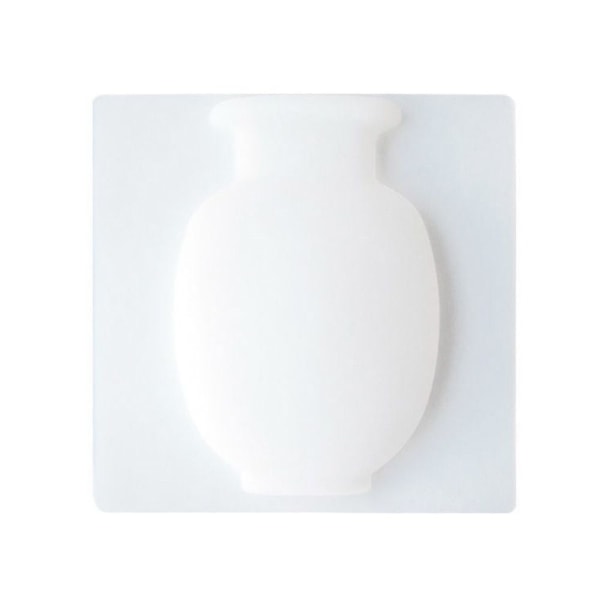 Silikon Blomvas Sticky Vas WHITE-B WHITE-B White-B