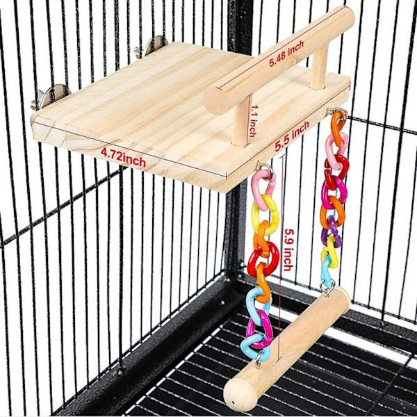 Parrot Legetøj Fugle Legetøj Hamster Legetøj