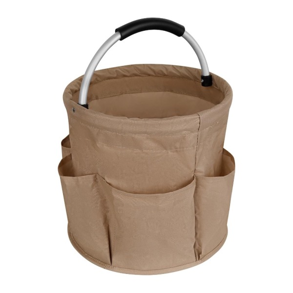 Multi Pocket Trädgårdsredskap Väska Nursery Storage Korg GRÅ grey