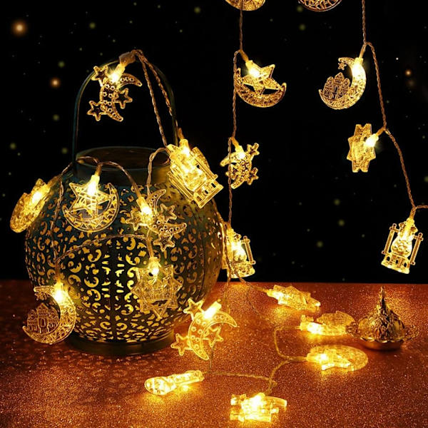 EID Mubarak LED-ljusslinga STYLE 1 STYLE 1