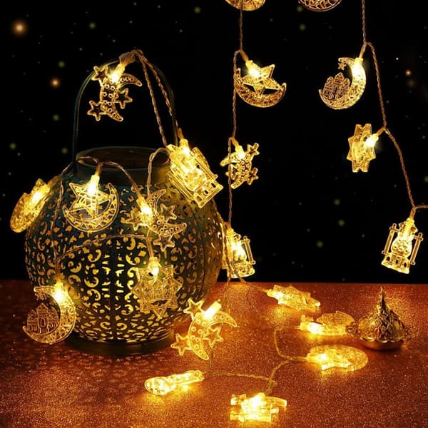 EID Mubarak LED-ljusslinga STYLE 2 STYLE 2