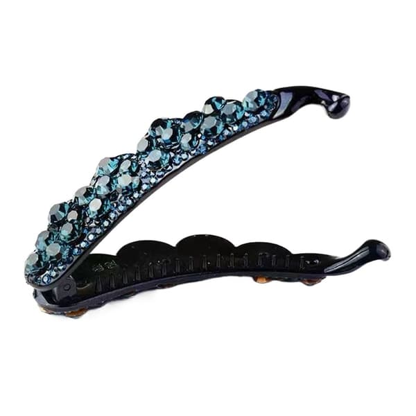 Rhinestones Bananklips Krystall Hårklyper A A A