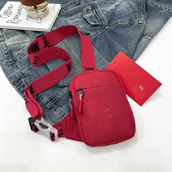 Mini Letter Bröstväska Sling Axelremsväska GRÅ grey