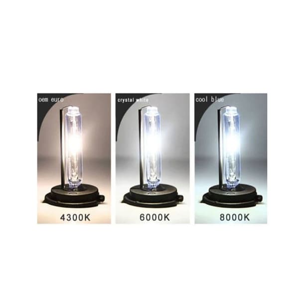 2 stk Xenon frontlys HID frontlys 6000K 6000K 6000K
