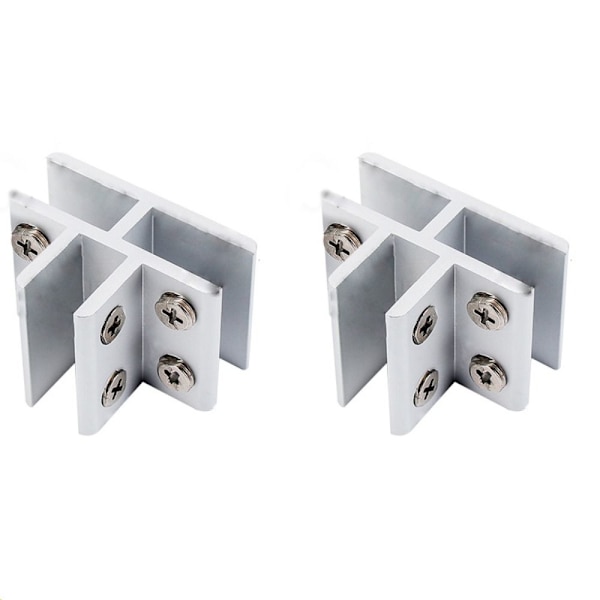 2-pack Glasklämma Partition Support 2 2 2