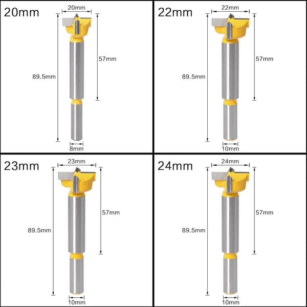 Flatborr med platt vinge 19MM 19MM