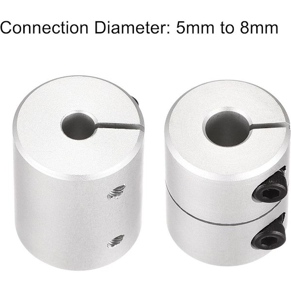 2 stk Joint Motor Connector Clamp-On koblinger 8MM X 4MM 8MM X 8mm x 4mm