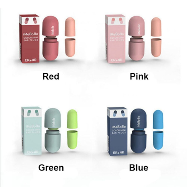 Ørepropper mod støj - Røde red