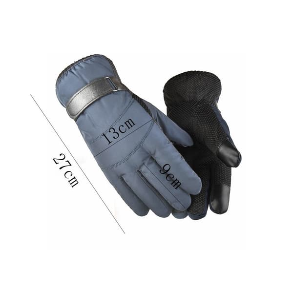 Motorcykelhandsker Skihandsker SORT Black