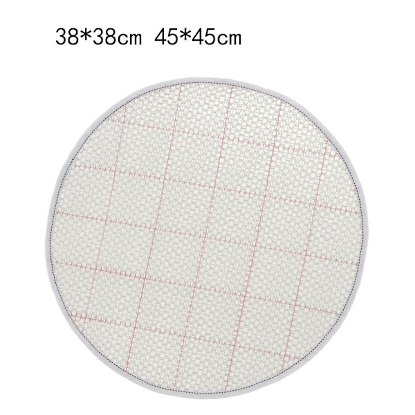 Blank matta Hooking Mesh Canvas 38X38CMAQUARE AQUARE 38x38cmAquare