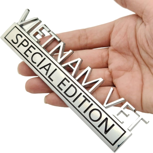 2 STK Vietnam Vet Special Edition-emblem 3D-brevbilmærkater