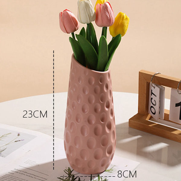 Blomstervase Blomsterpotte GRÅ Grey