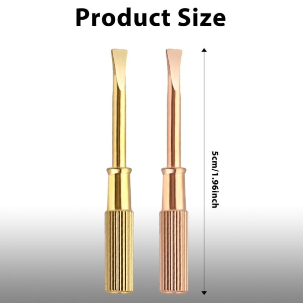 Mini ruuvimeisseli rannerengas ruuvimeisseli GOLD 1 kpl 1 kpl gold 1pcs-1pcs