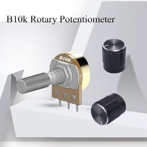 Potentiometri B10K 10K Ohm 13mm