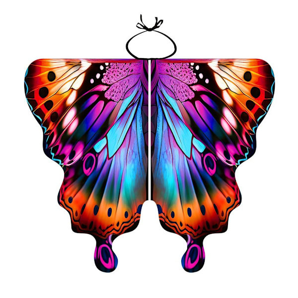 Butterfly Shawl Cape Faire Butterfly Wings C C C