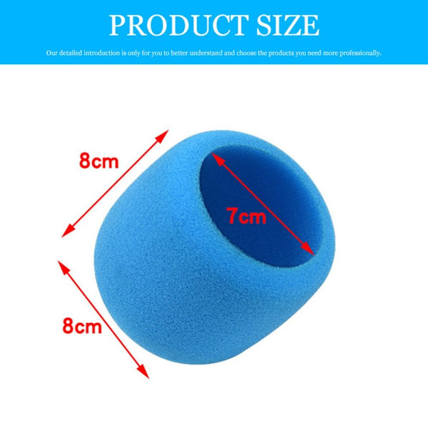 Mikrofon Cover Mic Wind Cover SVART SVAMP COVER black sponge cover-sponge cover
