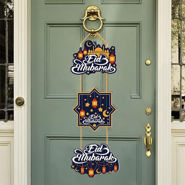 Eid Mubarak Dørpynt Ramadan Smykker STIL 3 STIL 3