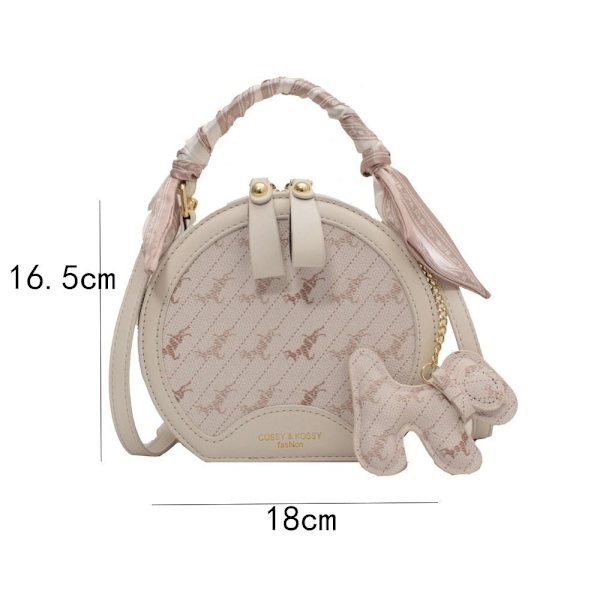 Läderhandväskor Damväska BEIGE Beige
