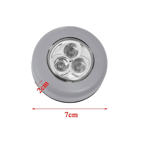 LED-lys Klappelys HVIT 4 STK white 4pcs