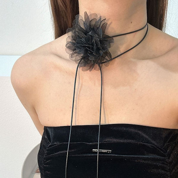 Flower Choker Choker Halsband 1 1 1