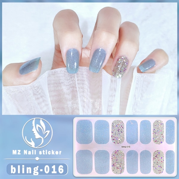 Franske negleklistremerker Nail Art-klistremerke 1 1 1