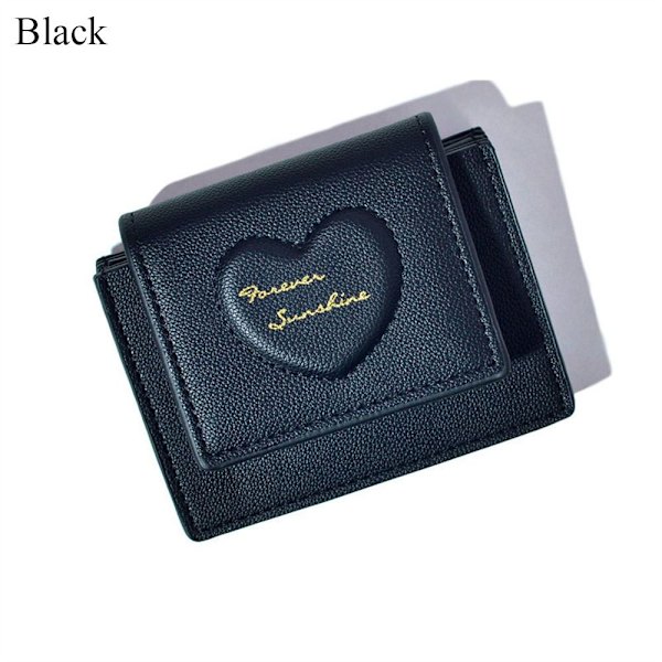 Kort pung pengetaske SORT black