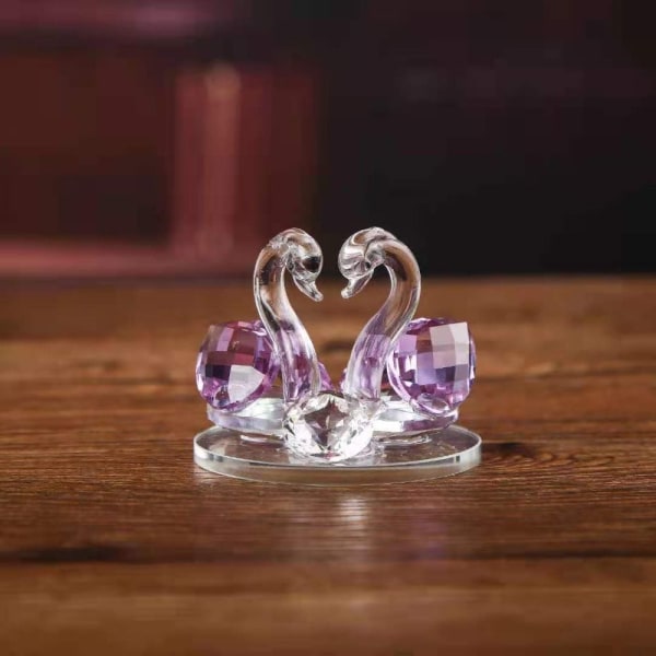 Crystal Swan Ornament Home Decoration and Accessories A A A