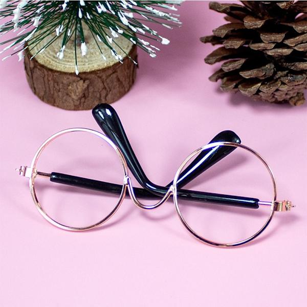 Doll Glasses Pehmo Doll Silmälasit GOLD Gold