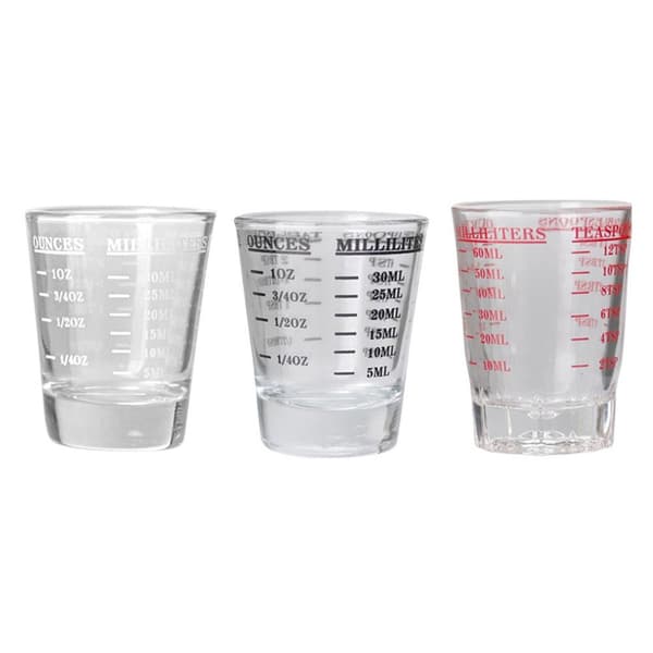 Espressoshotglas Mätglas VIT 45ML 45ML white 45ml-45ml