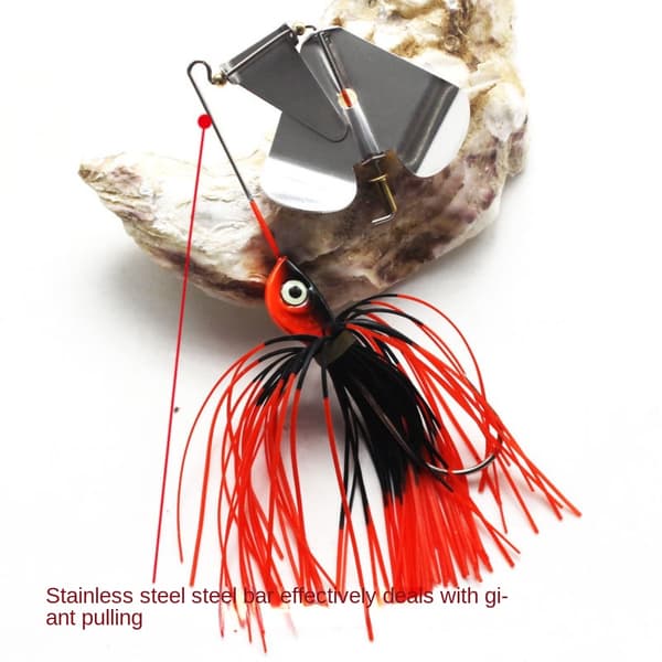 Beard Buzzbait-kalastusviehe VÄRI 6 VÄRI 6 Color 6