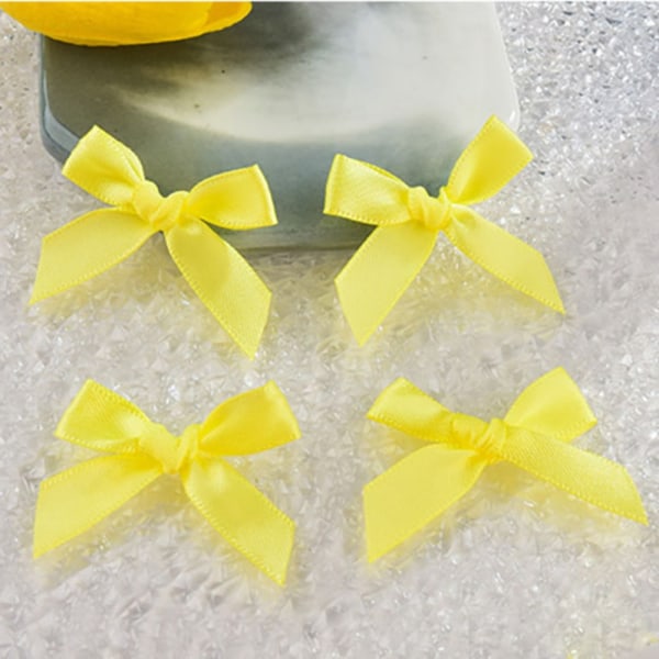 Satinband Bow Craft Dekoration B-100PCS B-100PCS B-100pcs