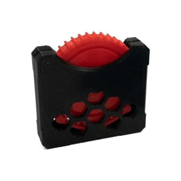 Fidget Click Wheel Toy Clicking Wheel Fidget SVART RÖD SVART Black Red