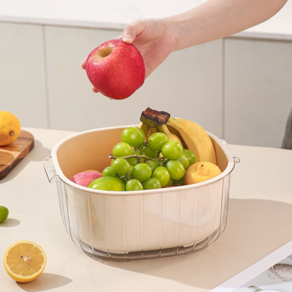 Tömkorg Grönsakstvättställ VIT 2,5L 2,5L white 2.5L-2.5L