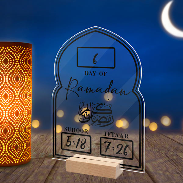 Ramadan-kalenteri Board Countdown Kalenteri 216C 216C 216C