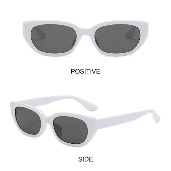Cat Eye Solbriller Retro Shades CLEAR GRÅ-GRÅ KLART GRÅ-GRÅ Clear Gray-Gray