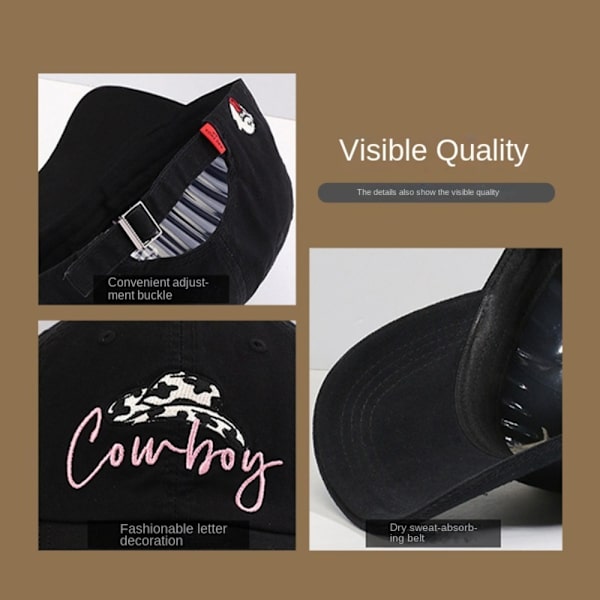 Muoti cap kirjain brodeerattu cap COFFEE Coffee