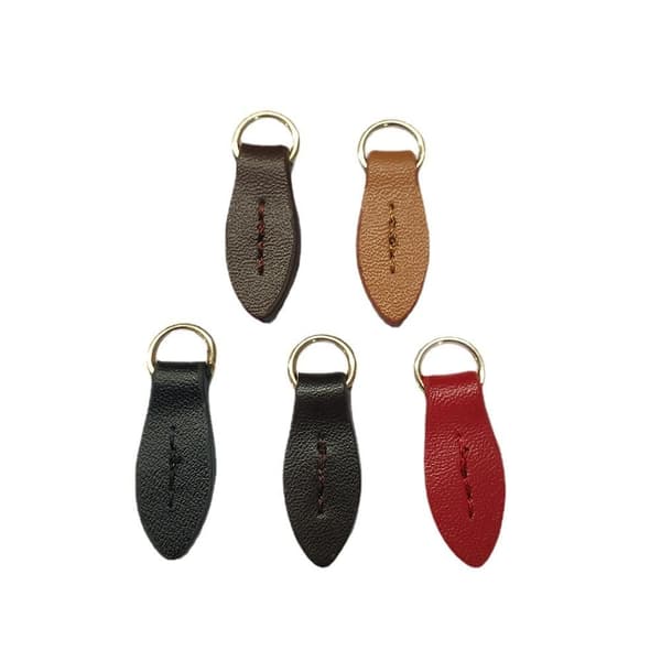 2 st Läder Spänne Kort Pack Hasp KAFFE coffee