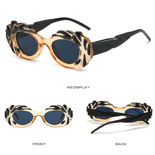 Ovale solbriller, skybriller, LEOPARD LEOPARD Leopard