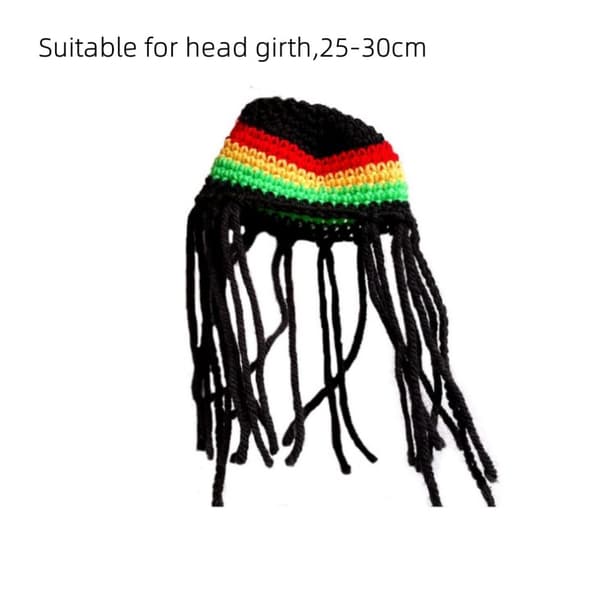 Strikket Hue Dreadlocks Pirat