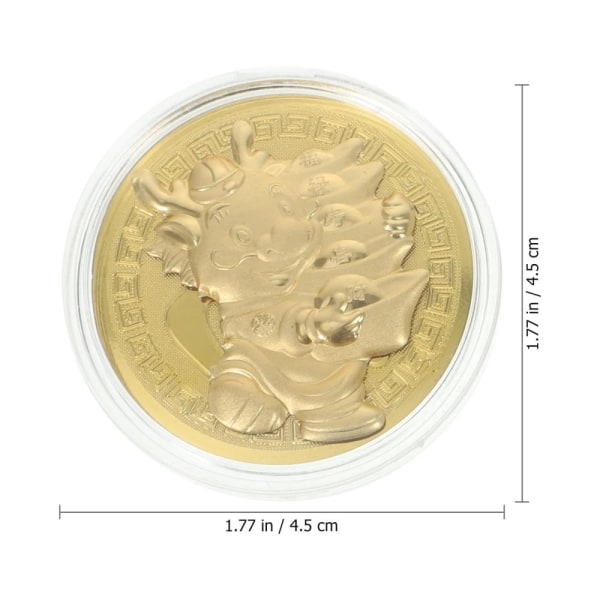 Erindringsmønt Dragon Gold Coins STYLE 5 STYLE 5 Style 5