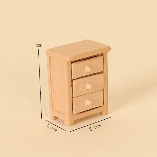 Dockhus Miniatyrsoffa Tebord 3 3 3