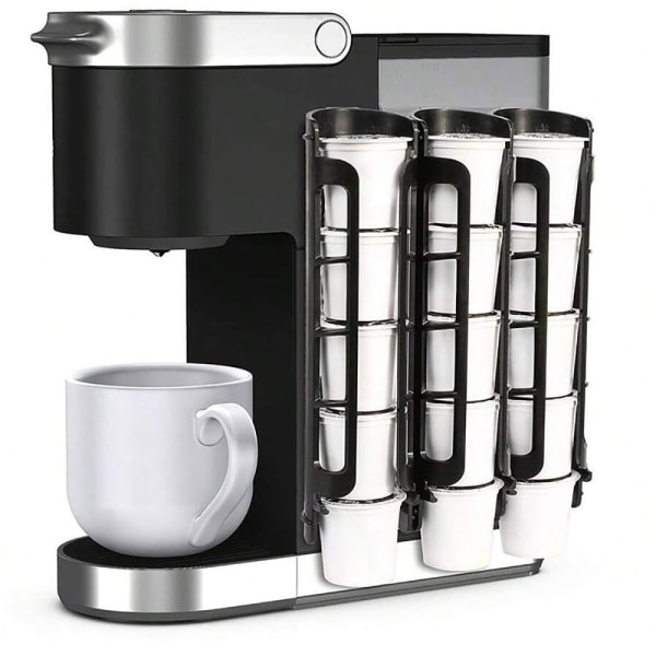 Kaffeputeholder Coffee Pod Organizer HVIT white