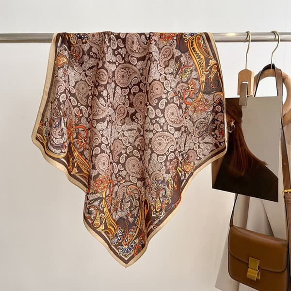 68X68cm Bomullsscarf Strandshawl 5 5 5