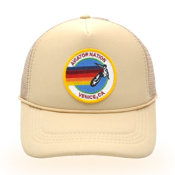 Trucker Hat baseball- cap VALKOINEN white