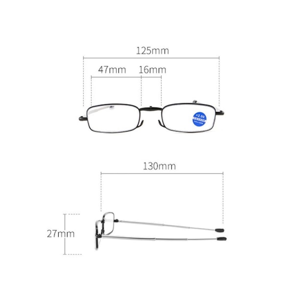 Lesebriller Presbyopia Eyewear RØD STYRKE 1,50 STYRKE red Strength 1.50-Strength 1.50