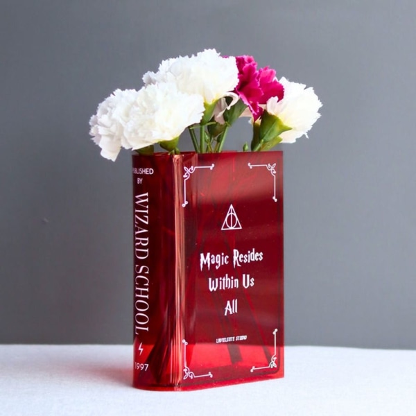 Akryl Bogvase Bogstøtte Vase C C C