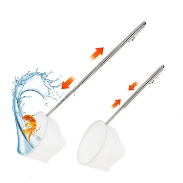 Goldfish Net Telescopic Shrimp Net LSQUARE SQUARE LSquare