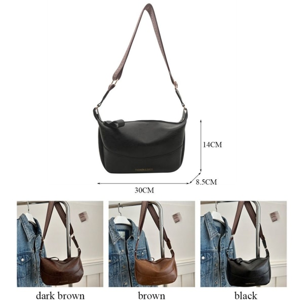 Skuldertasker Messenger Tasker SORT black