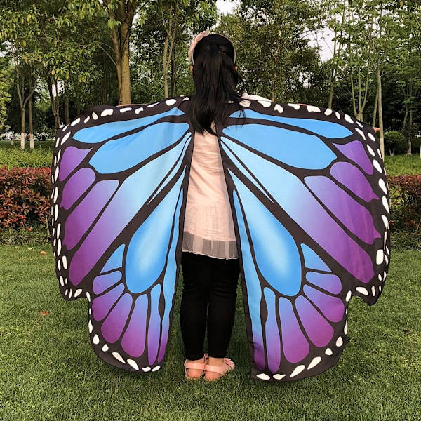 Butterfly Cape Butterfly Wings Sjal 04 04 04